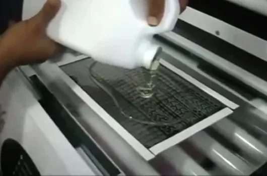 Stamp Making Process with Inkjet Printer Film