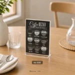 A6 Menu Stand
