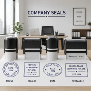 Approved Company Seal, Self-Ink Type