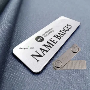 Aluminum Name Badge | Epoxy Coated Custom Name Tag