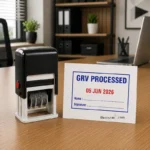 Stamp for Warehouse Operation, with Adjustable Date, Self-inking 4