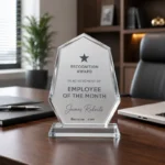 custom engraved crystal award series 2