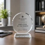 Custom Engraved Crystal Award Series 6