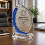 Custom Engraved Crystal Award Series 7