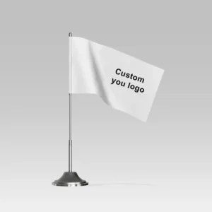 Custom Desk Flag Single
