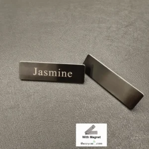 Engraved SS name Badge | Magnetic Back