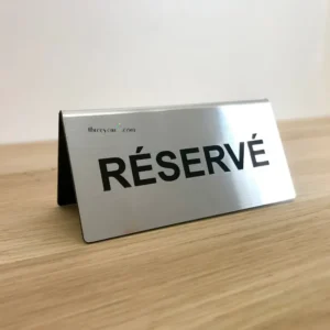 Custom Name Plate Double Side steel