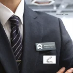 PVC Name Badge | Epoxy Coated | Pin 1 PVC Name Badge