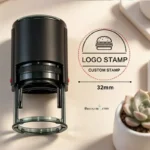 Create your own Stamp, Round Stamp, Medium Variant 2