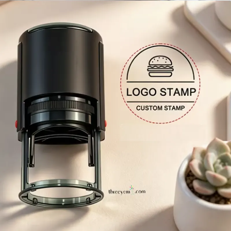 Create your own Stamp, Round Stamp, Medium Variant