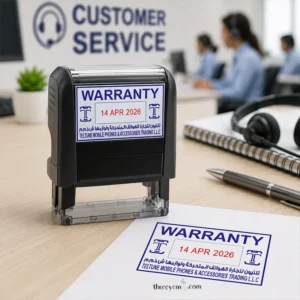 Warranty stamp, Self-ink, for After Service